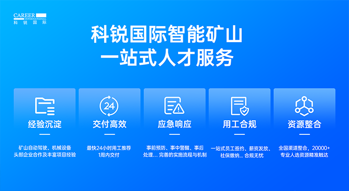 人力资源公司J9国际站 J9 国际有完备的矿山人才整体解决方案